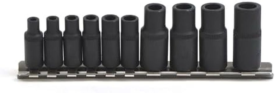 10-Piece Tap Holders Set 1/4"Dr 3/8"Dr Tap Socket Set Magnetic
