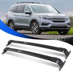 AUXPACBO 220 LBS Roof Rack Cross Bars Fit for 2016-2022 Honda Pilot Trailsport Elite Touring Sport Black Edition (Except EX EX-L LX) Black Crossbars Luggage Carrier Bars