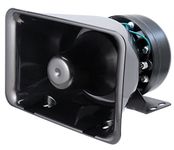 Abrams MFG Eco 100 Watt Siren Speaker High Performance, Capable with Any 100 Watt Siren, 1.5 kg