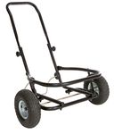 Little Giant Multi Purpose Two Wheeled Pneumatic Utility Muck Cart with 350 Pound Weight Capacity for Large Bucket or Tub, Black