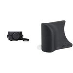 Sony LCJ-RXK Protective Jacket Case for RX100 Series & AGR2 Grip for DSC-RX Series - Black