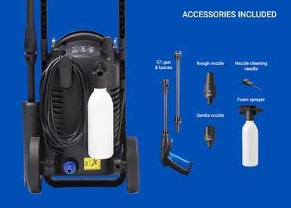 Nilfisk Core 130 Bar High Pressure Washer with Pow
