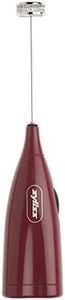 Zyliss Handheld Electric Milk Frother - Battery-Powered Frother for Coffee - Create Hot or Cold Foam in Cappuccinos, Lattes, or Shakes - Perfect Accessory for Your Coffee Bar - Red