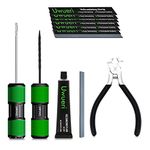 Uwueri New Method Tire Repair kit, New Designed Tire Plug Kit to Fix Flat Auto Cars, Motorcycle, Offroad, Tractor, Trailer, SUV, Pickup, ATV/UTV and Scooters, Love It Once Learned