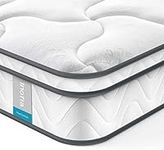 Full Mattress Inofia 10 Inch Memory Foam Hybrid Spring Mattress in a Box for Pressure Relief & Cooling Sleep, 100-Night Trial