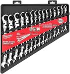 Milwaukee 15 Piece Metric Flex Head Wrench Set