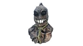 GHOULISH PRODUCTIONS Horror Fields Scary Scarecrow Adult Quality Latex Mask Burlap Monster Halloween