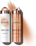 LUMINESS Silk Airbrush Spray Foundation & Primer Kit - Full Coverage Foundation, Anti-Aging Formula Hydrates & Moisturizes with Hyaluronic Acid, Aloe Vera & Hydrolyzed Silk (Shade - Tan)