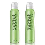 Secret Temptation Affair Long Lasting Deodorant for Women, Pack of 2 (150ml each)