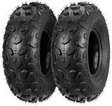 MaxAuto 19x7-8 19x7x8 All Terrain ATV Tire Mini Bike Tire 4PR UTV Sport Quad Tires Load range B 28J (2Piece)