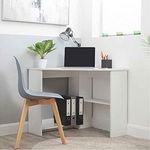 Bray Corner Home Office Desk - Color: White Finish