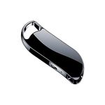 KZLYNN Spy Keychain Voice Recorder Digital Inbuilt 32 GB Memory Spy Audio Recording Gadget with Triple Noise Reduction, Password Protection - V11 Pro (Black)