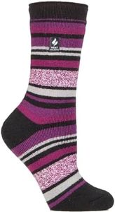 Heat Holders Winter Warm Thermal Socks | Style: Lite | Women's Sizes (AU, Numeric, 10, 13, Regular, Regular, Anatayla Black)