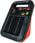 Gallagher S20 Solar Energizer - Powers up to 12 Miles / 40 Acres of Single-Wire Fence. Ideal for Temporary grazing Applications, Livestock and pet Containment