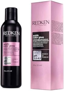 Redken Acidic Color Gloss Activated Glass Gloss Treatment | Rinse Out Hair Gloss | With Apricot Oil for Deep Conditioning | Add Intense Shine for up to Three Days | Safe for Color-Treated Hair