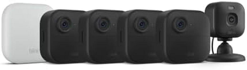 Blink Outdoor 4 XR and Blink Mini 2K+ — Wireless security camera with extended range and 2K indoor home and pet camera. Sync Module XR included