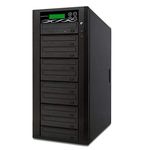 Spartan Edge 1-9 Target DVD/CD Copy Tower Duplicator with 24x SATA Writer Burners D09-SSP (Black)