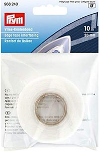 Prym 968240 Renfort de lisière, thermocollant, 20mm, Blanc
