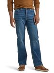 Wrangler Authentics Men's Relaxed Boot Cut Jean, Oxford Blue, 34W x 32L