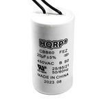 HQRP 20uF 450V Wire Lead Cylinder M