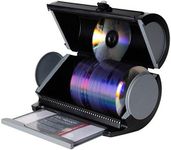 Atlantic 85012055 Disc Manager 80 Disc Storage-Black