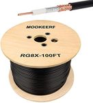 MOOKEERF RG8x Coaxial Cable 100ft,L