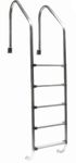 WATERTECH SYSTEMS Swimming Pool Ladder for In Ground Pools Heavy Duty 5-Step Stainless Steel Pool Step Ladder with Easy Mount Legs Stainless Steel 304,5 Steps