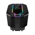 Cooler Master MasterAir MA620M Dual Tower ARGB High Performance CPU Air Cooler, 6 CDC 2.0 Heatpipes, SF120R Fan, Hexagon Strip Addressable RGB Lighting for AMD Ryzen/Intel LGA1200/1151