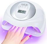 ARCWEISSO 108W UV Nail Lamp, Fast Curing Lamp with 36pcs Lamp Beads & 4 Timer Setting for Gel Nail lamp, Professional UV Light Nail Lamp for Home Salon Nail Art Tools