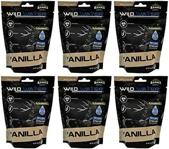 Banks Outdoors Wild Water Whitetail Mineral Supplement and Attractant for Nourishing and Attracting Deer & Encouraging Antler Growth, Vanilla (6 Pack)