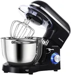 Aucma Stand Mixer,6.5-QT 660W 6-Spe