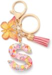 CHUQING Keychain with Initial Lette