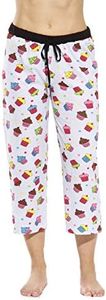 Just Love 6331-10008-L Women Pajama Capri Pants/Sleepwear