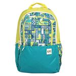 Wildcraft Unisex Zip Closure Backpack (Green_Free Size)