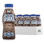 Applied Nutrition Protein Shakes - High Protein Shake Ready To Drink, Protein Drink With 20g Of Protein, Low Fat Protein Shake, On The Go Bottle - 8 x 330ml (Fudge Brownie)