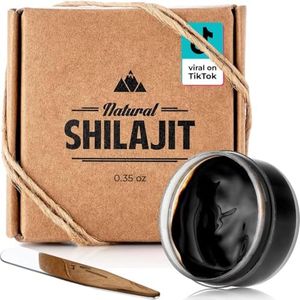 NATURAL SHILAJIT Resin - Shilajit for Men & Women with Fulvic Acid & Trace Minerals, Plant Based Nutrients for Energy, Immune Support & Vitality Resin