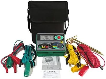 DY4100 Digital Earth Ground Resistance Tester Multimeter Resistance Measurer 0-2000 Ohm