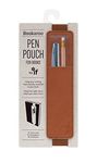 IF 40702 Bookaroo Pen Pouch Notebook/Pen Organiser Elasticated A5 Notebook -Brown