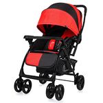 R for Rabbit Cuppy Cake Grand Baby Stroller and Pram for Baby, Stroller and Pram with Multi Position Recline, Kids Stroller, Pram for Infants and Newborn | Stroller