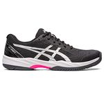 ASICS Men's Gel-Game 9 Tennis Shoes, 8, Black/HOT Pink