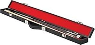 Casemaster Deluxe Billiard/Pool Cue Hard Case, Holds 1 Complete 2-Piece Cue (1 Butt/1 Shaft)