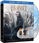 The Hobbit: The Battle of the Five Armies Blu-ray+UV Copy EXCLUSIVE WITH LEGO Bard The Bowman and Exclusive Bain Minifigures