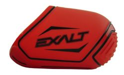 Exalt Paintball Carbon Fiber Tank Cover - Red/Black - Medium