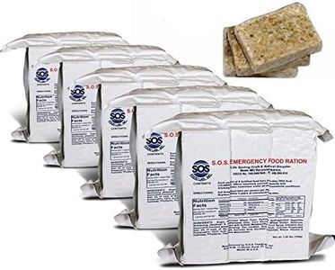 S.O.S. Rations Emergency 3600 Calorie Food Bar - 3 Day / 72 Hour Package with 5 Year Shelf Life- 5 Packs