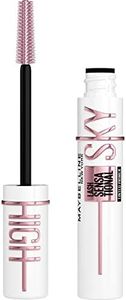 Maybelline Lash Sensational Sky High Serum Infused Lash Primer for Mascara, Lengthening, Thickening, Tinted and Washable Formula, Soft Black, 1 Count