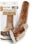 Mighty Paw Elk Antlers for Dogs | Monster Size 8" Premium Deer Antlers for Dogs, Pets and Puppies. Long Lasting Deer Antler Dog Chew for Aggressive Chewers. Dog Antler Chews for Large and XL Dog