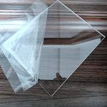 BIGIMALL Clear/Transparent Acrylic 4 Pieces Plexiglass 1.5mm Sheet 12"x8" DIY Projects 1.5mm (1.5mm, Transparent, 12x8) Pack of 4pcs for Glass Painting
