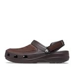 Crocs Men's YukonVIILRCgM Clog (Brown, M8)