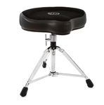 Roc n Soc Drum Stool Throne With Custom Base Black