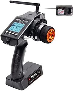 DTXMX Radiolink RC4GS V3 2.4Ghz 5CH RC Transmetteur Télécommande avec R6FG Gyro Récepteur pour RC Voiture Bateau Réservoir Véhicule